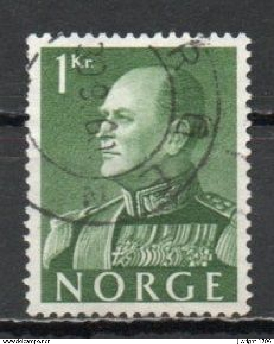 Norway, 1959, King Olav V, 1Kr, USED - Gebruikt