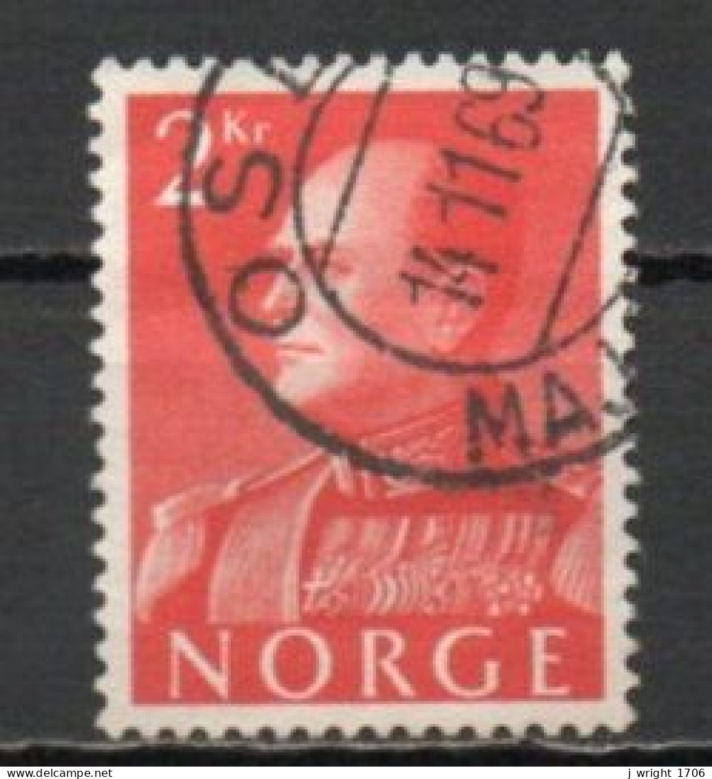 Norway, 1959, King Olav V, 2Kr, USED - Gebruikt