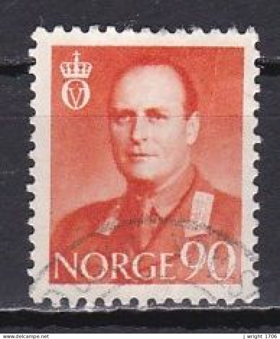 Norway, 1959, King Olav V, 90ö, USED - Gebruikt