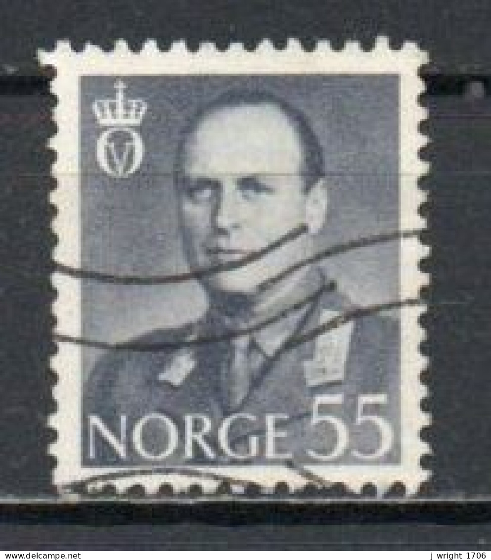 Norway, 1962, King Olav V, 55ö, USED - Used Stamps