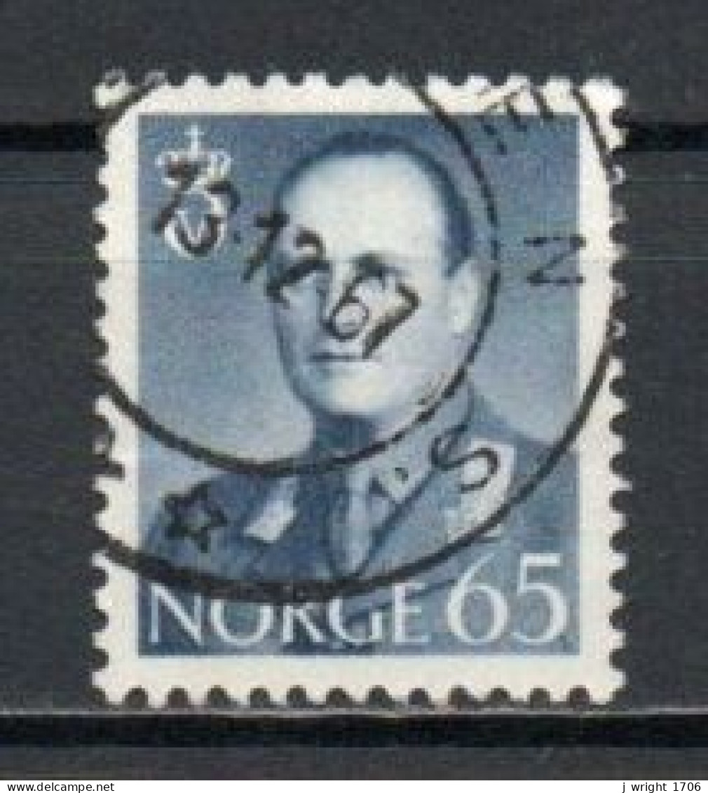 Norway, 1958, King Olav V, 65ö, USED - Gebruikt