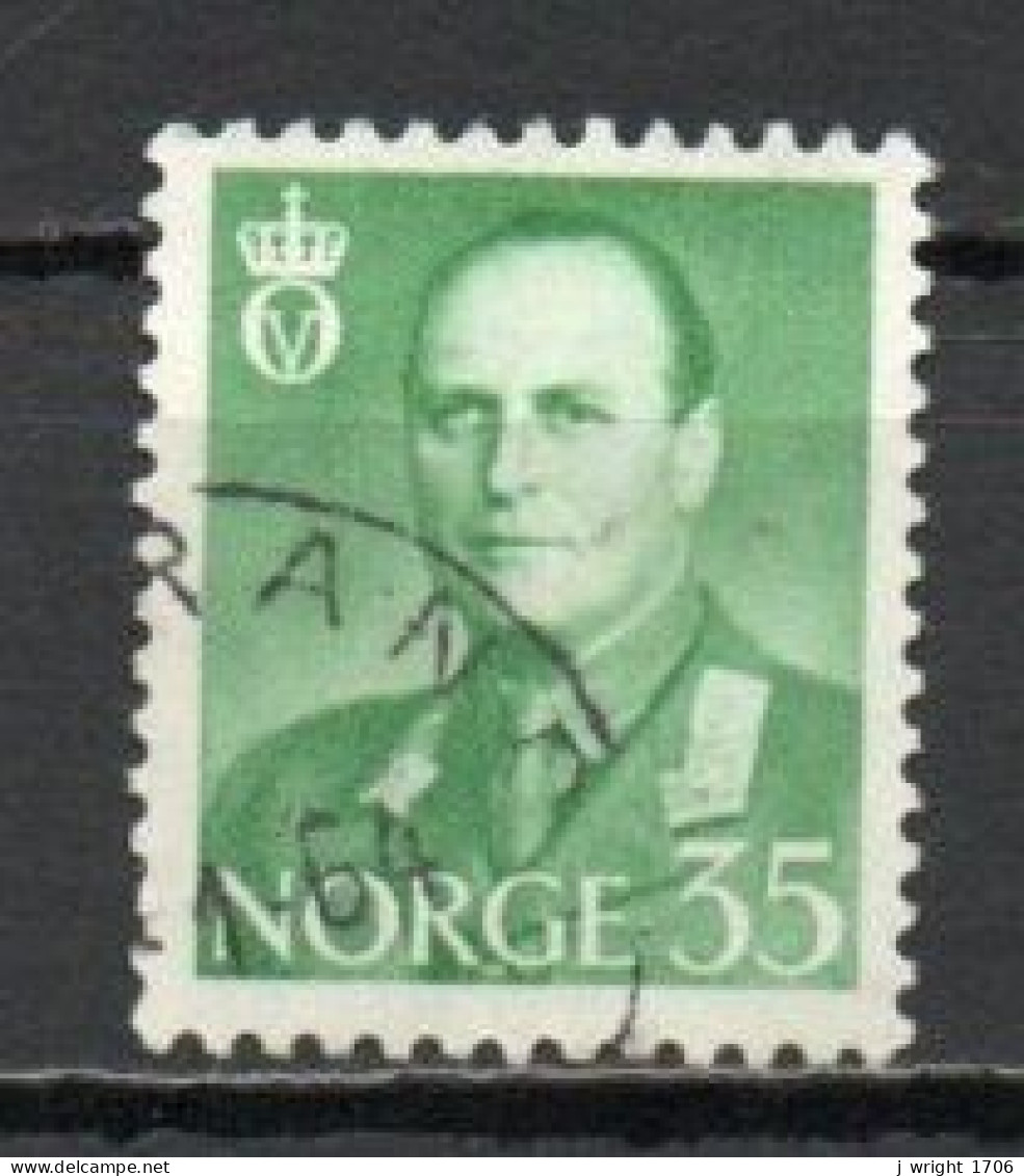 Norway, 1982, King Olav V, 35ö/Green, USED - Gebraucht