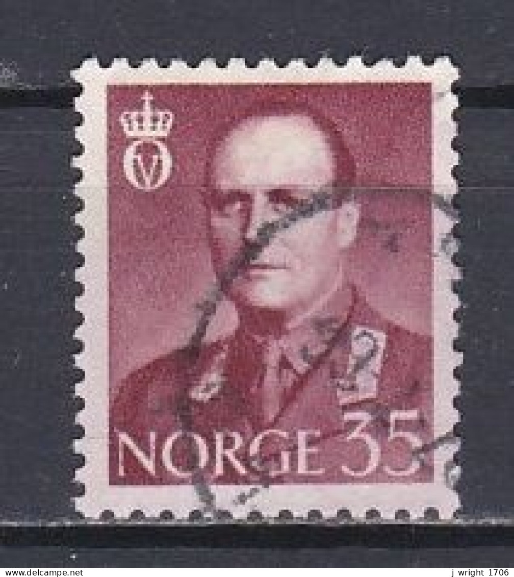 Norway, 1960, King Olav V, 35ö/Brown-Lake, USED - Usati