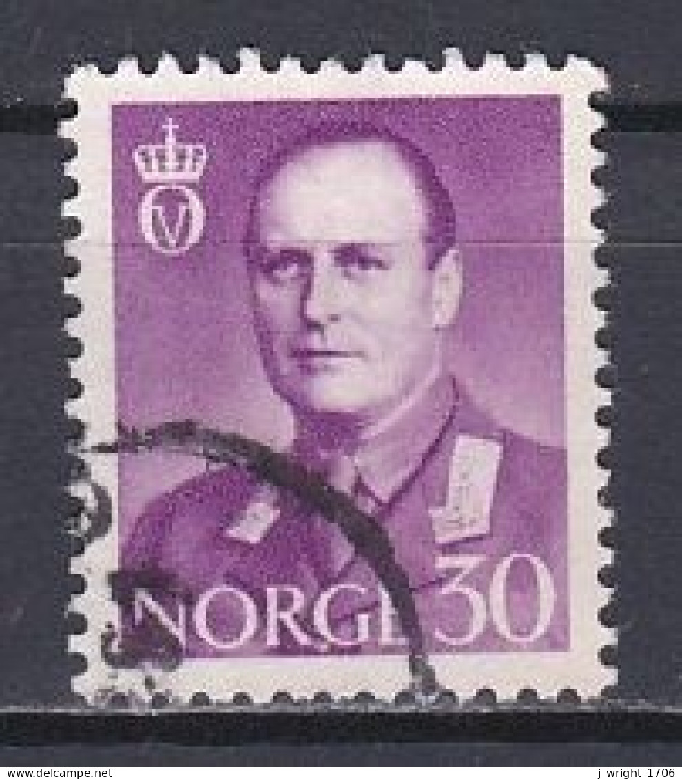 Norway, 1959, King Olav V, 30ö, USED - Oblitérés