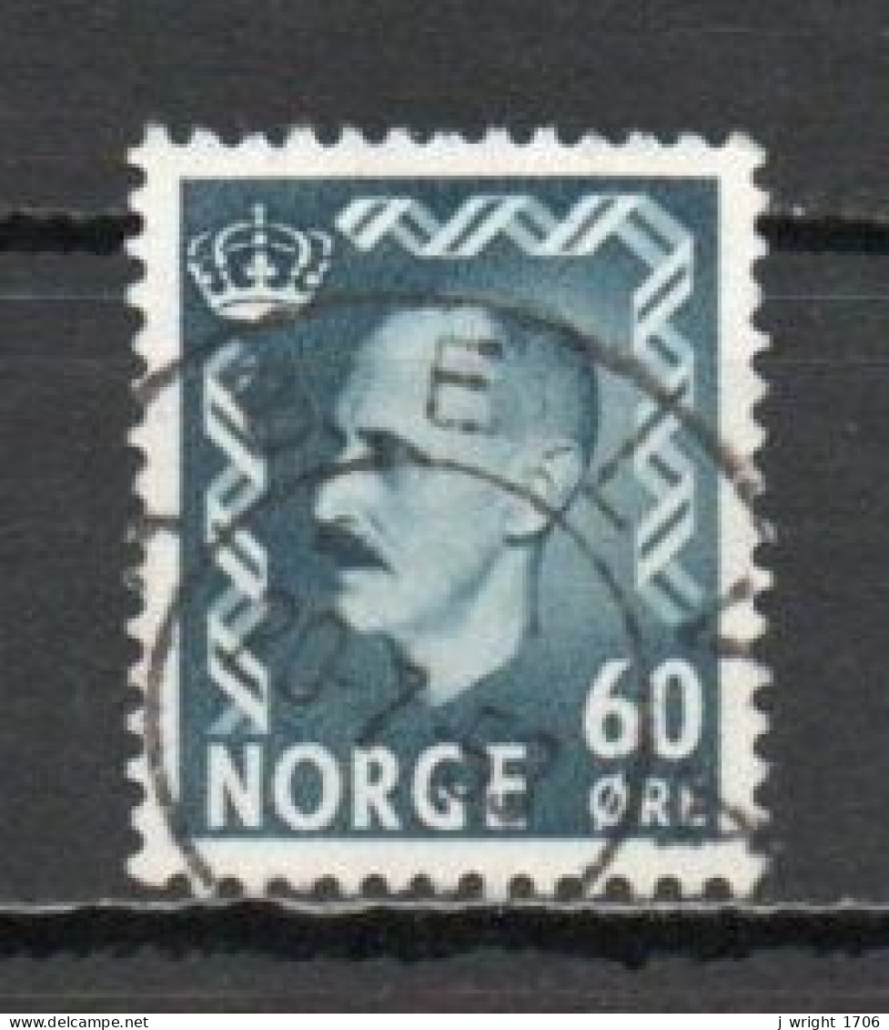 Norway, 1951, King Haakon VII, 60ö, USED - Gebraucht