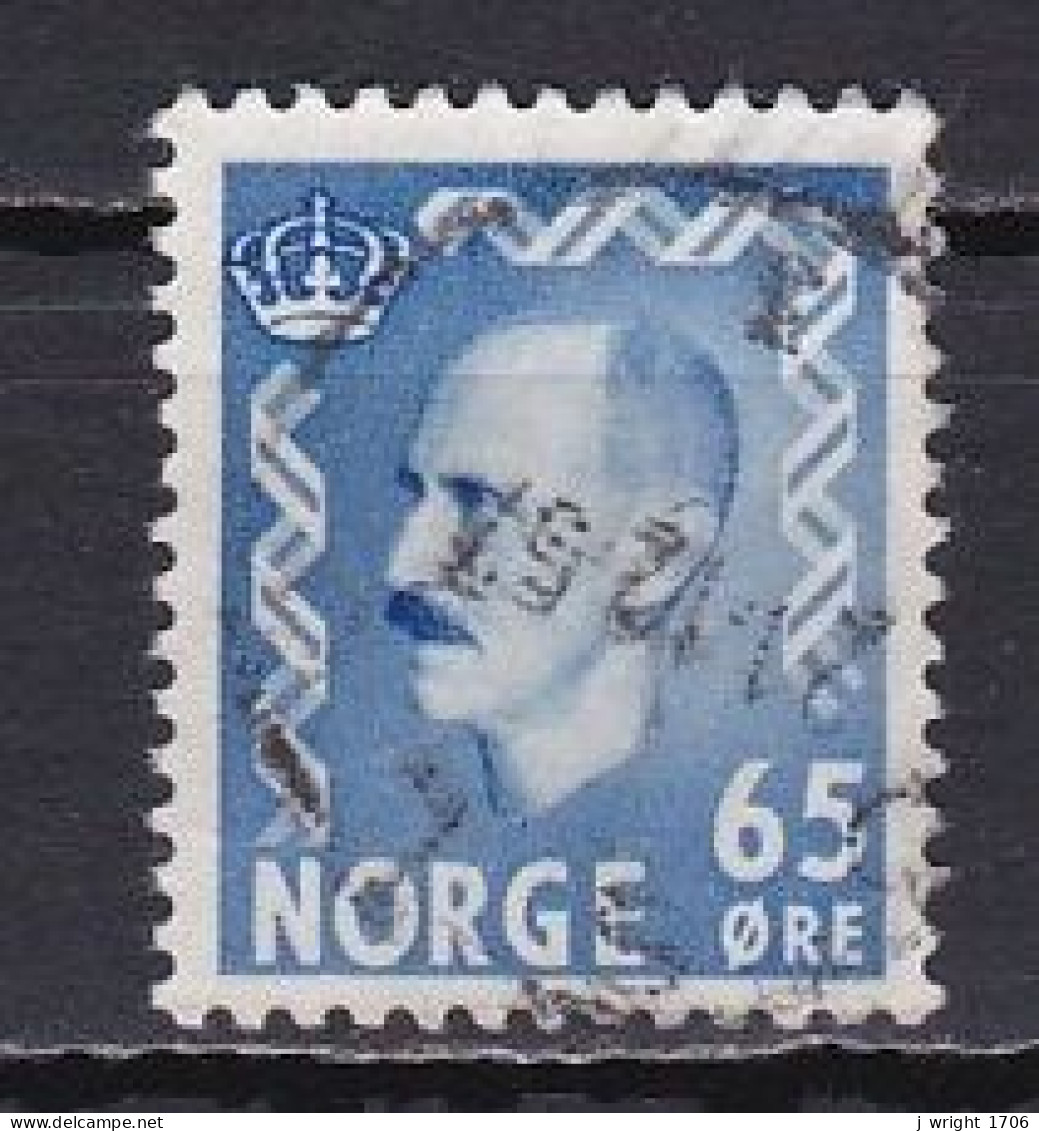 Norway, 1956, King Haakon VII, 65ö, USED - Gebraucht