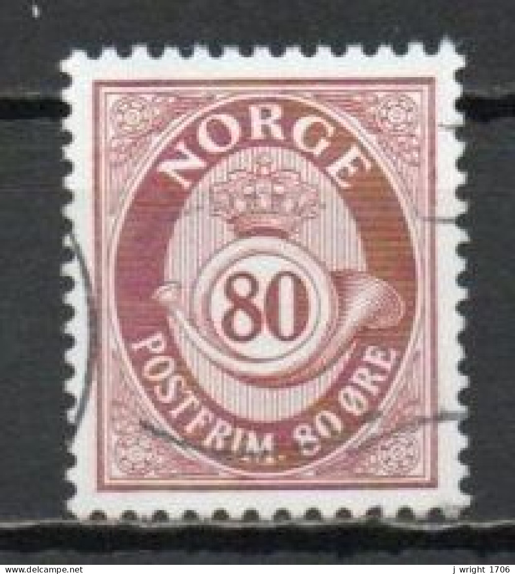 Norway, 1978, Posthorn/Recess, 80ö, USED - Used Stamps