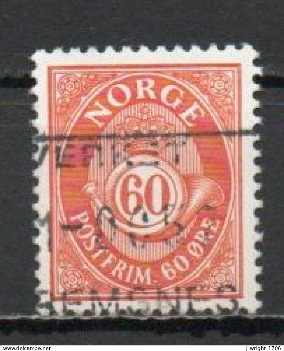 Norway, 1978, Posthorn/Recess, 60ö, USED - Gebraucht