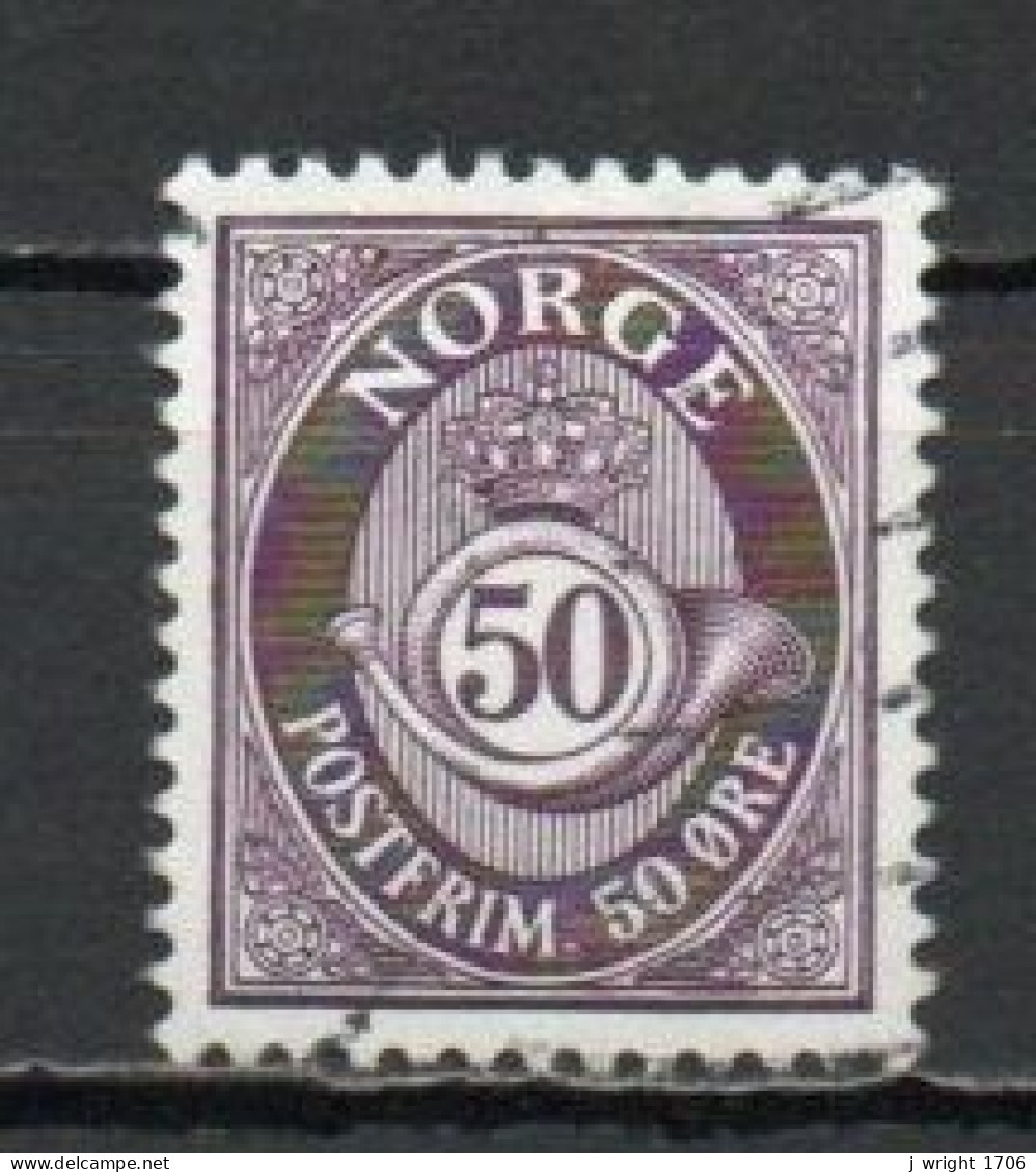 Norway, 1978, Posthorn/Recess, 50ö/Phosphor, USED - Gebraucht