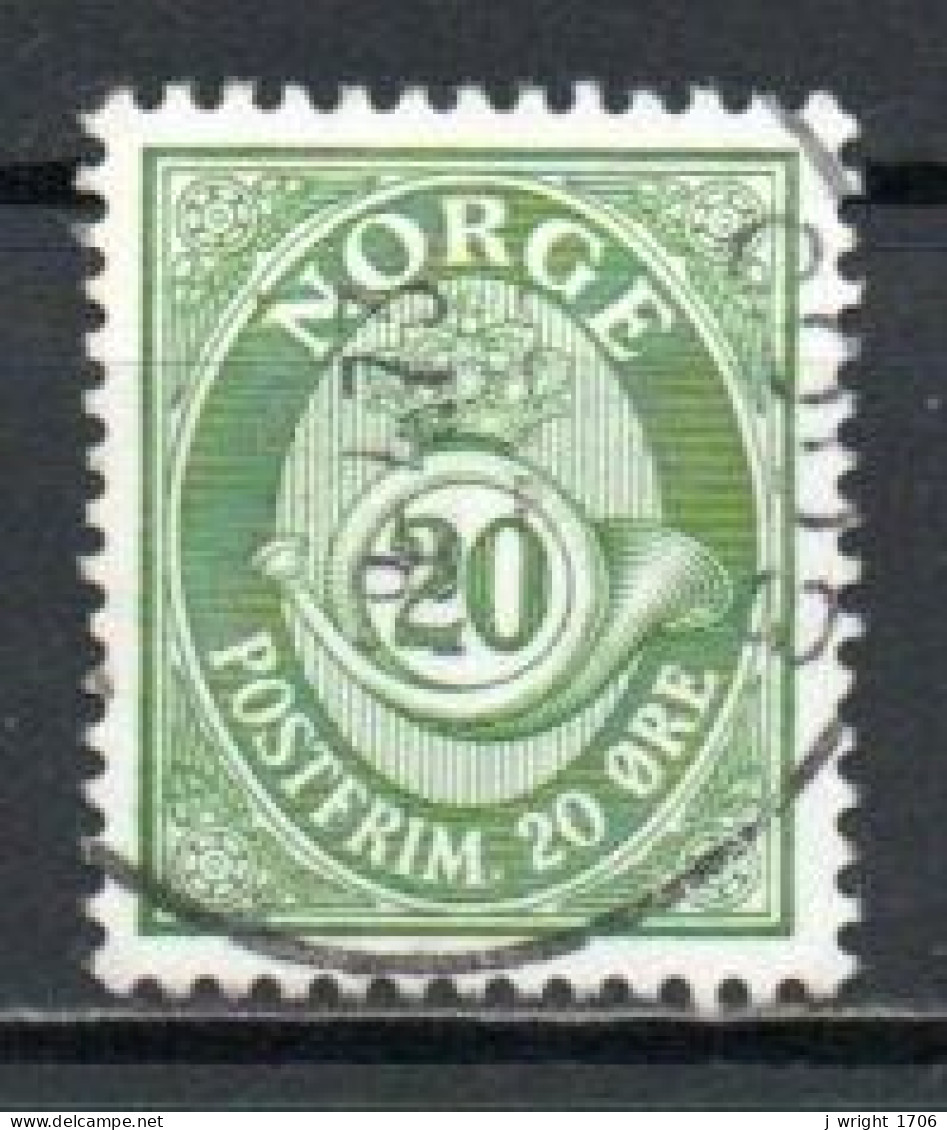 Norway, 1969, Posthorn/Recess, 20ö/Phosphor, USED - Oblitérés