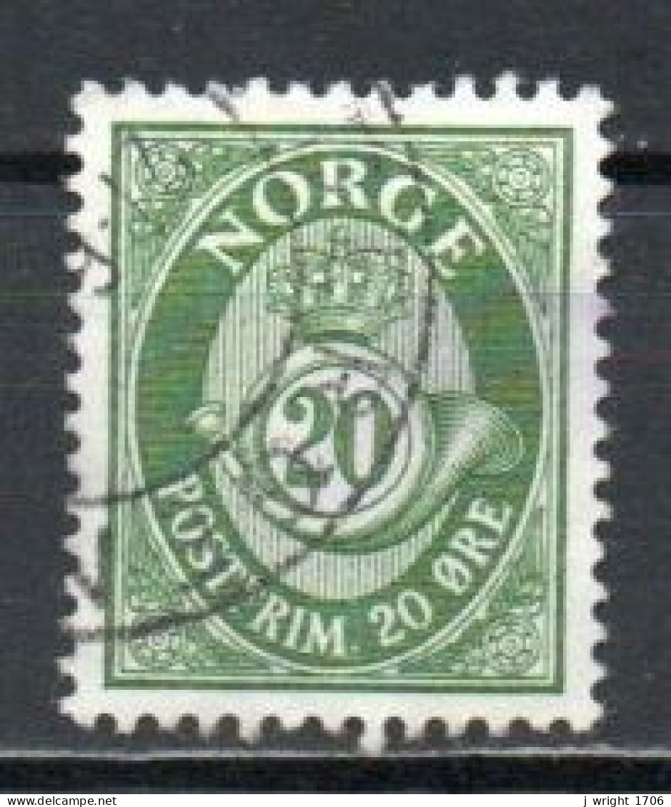 Norway, 1962, Posthorn/Recess, 20ö, USED - Usados