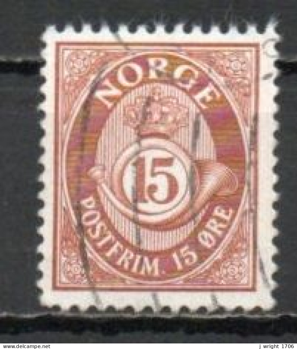 Norway, 1969, Posthorn/Recess, 15ö/Phosphor, USED - Used Stamps