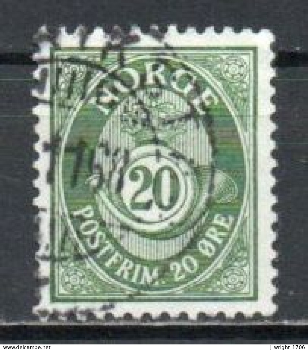 Norway, 1962, Posthorn/Recess, 20ö, USED - Gebruikt