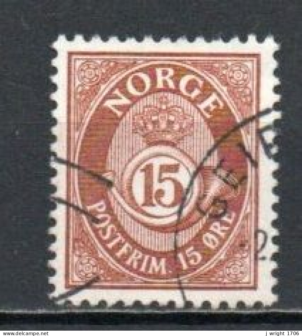 Norway, 1962, Posthorn/Recess, 15ö, USED - Oblitérés