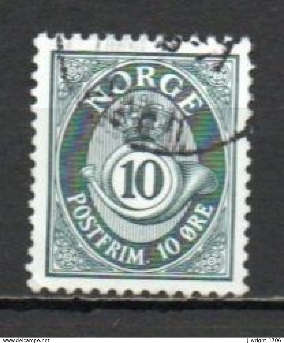Norway, 1962, Posthorn/Recess, 10ö, USED - Oblitérés