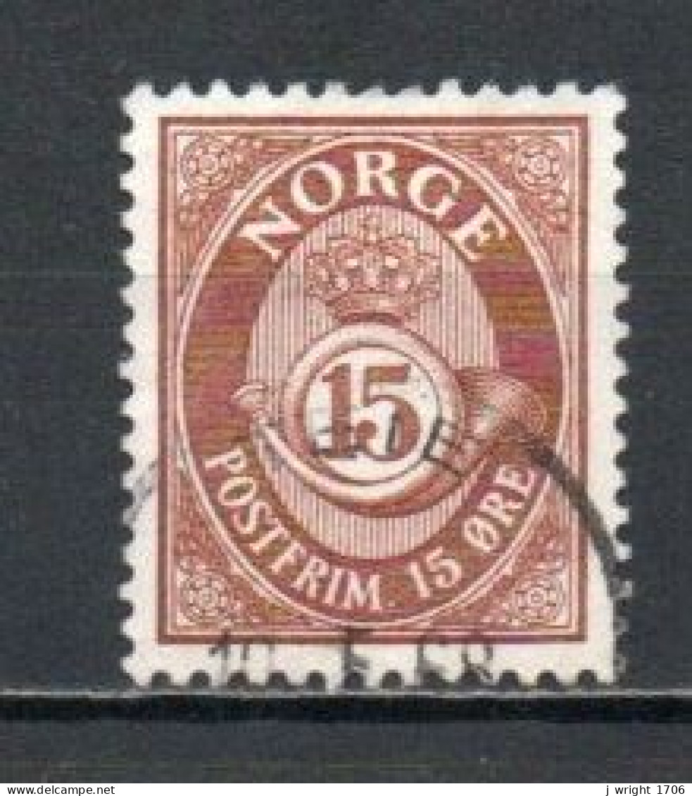 Norway, 1962, Posthorn/Recess, 15ö, USED - Used Stamps