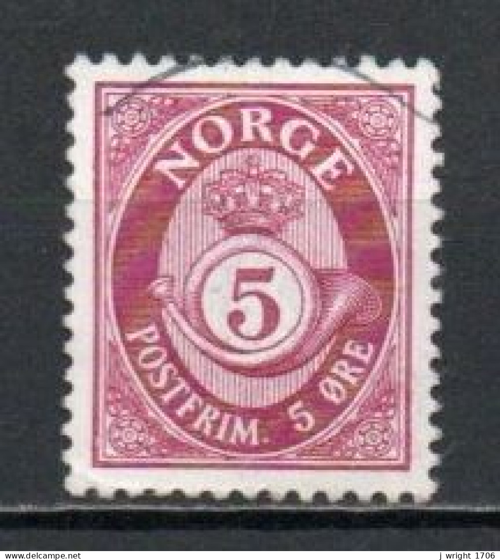 Norway, 1969, Posthorn/Recess, 5ö/Phosphor, USED - Oblitérés