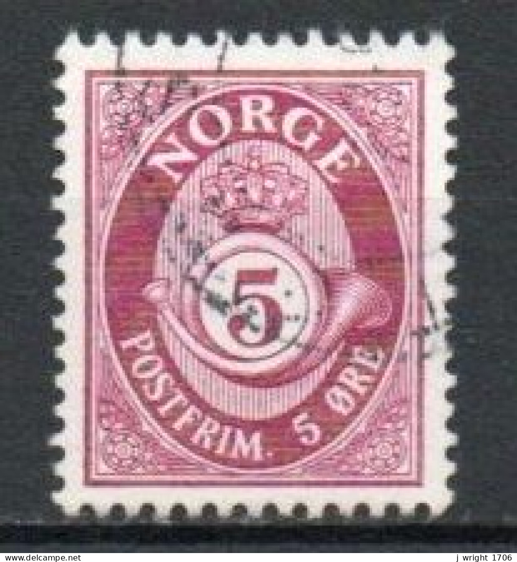 Norway, 1962, Posthorn/Recess, 5ö, USED - Used Stamps