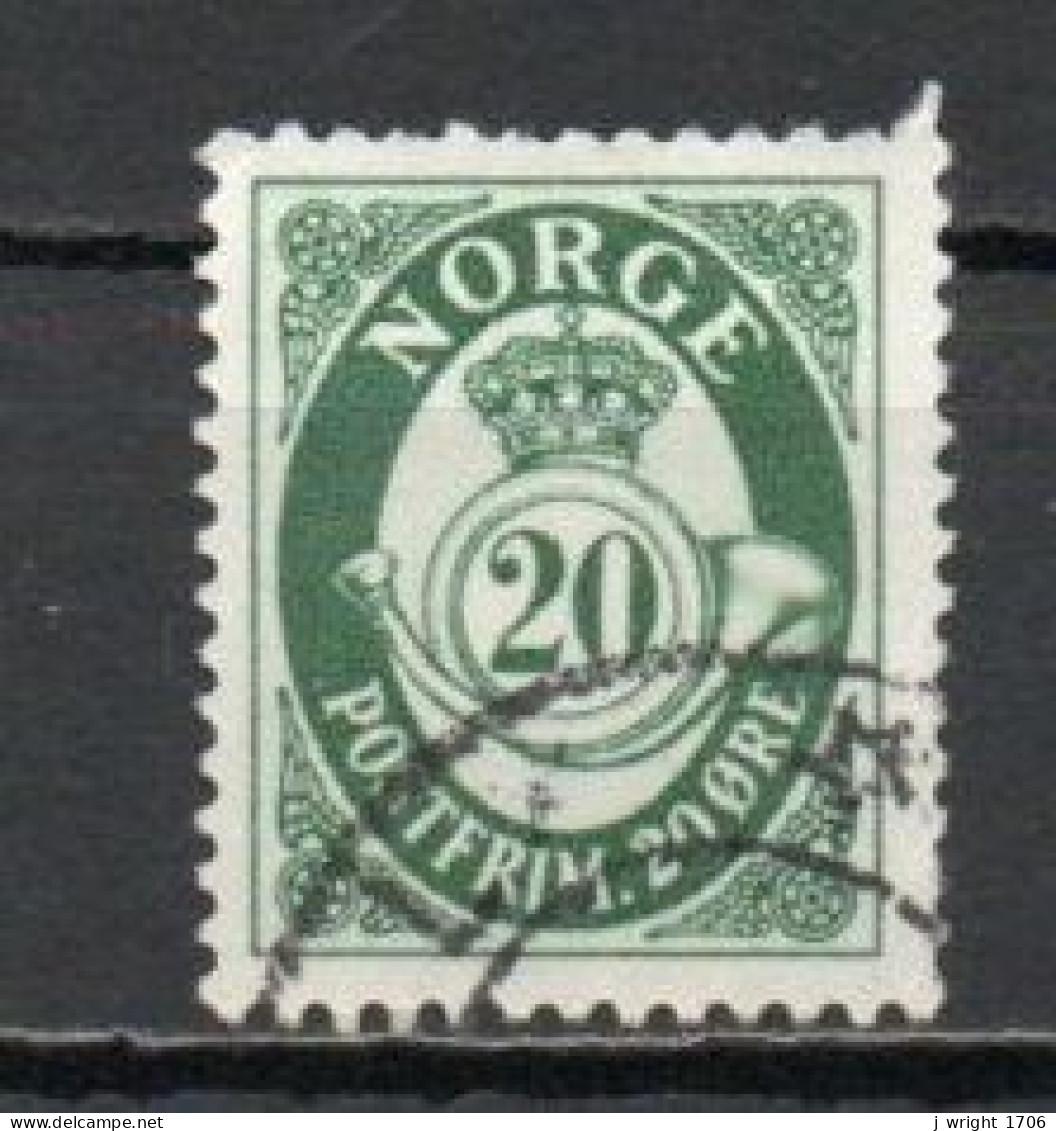 Norway, 1952, Posthorn/Photogravure, 20ö/Green, USED - Oblitérés