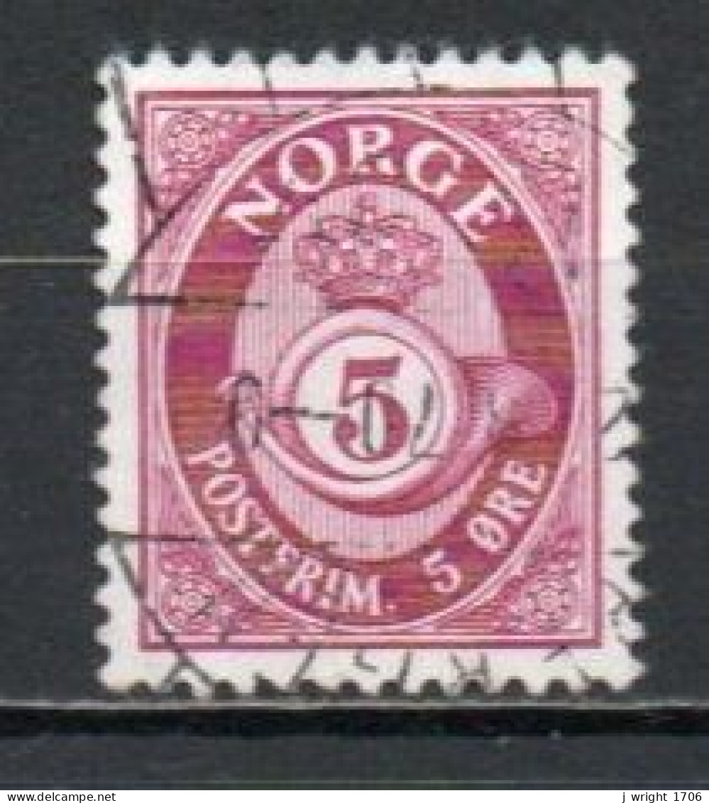 Norway, 1969, Posthorn/Recess, 5ö/Phosphor, USED - Used Stamps