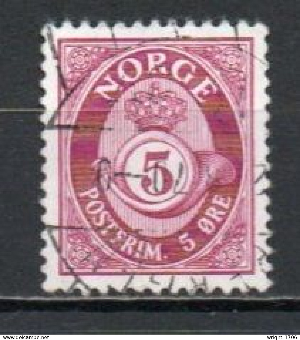 Norway, 1969, Posthorn/Recess, 5ö/Phosphor, USED - Gebraucht