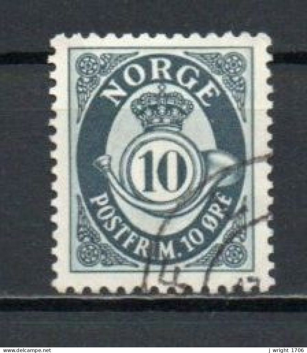 Norway, 1950, Posthorn/Photogravure, 10ö, USED - Used Stamps