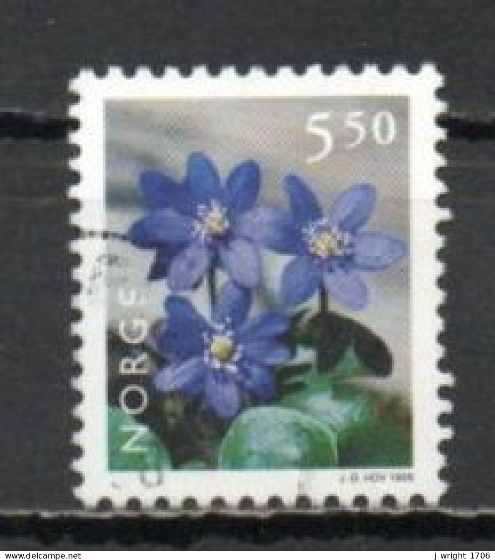 Norway, 1998, Flowers/Hepatica, 5.50kr, USED - Gebruikt
