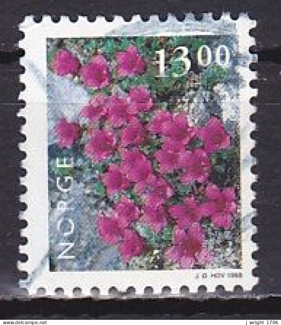 Norway, 1998, Flowers/Saxifrage, 13.00kr, USED - Oblitérés