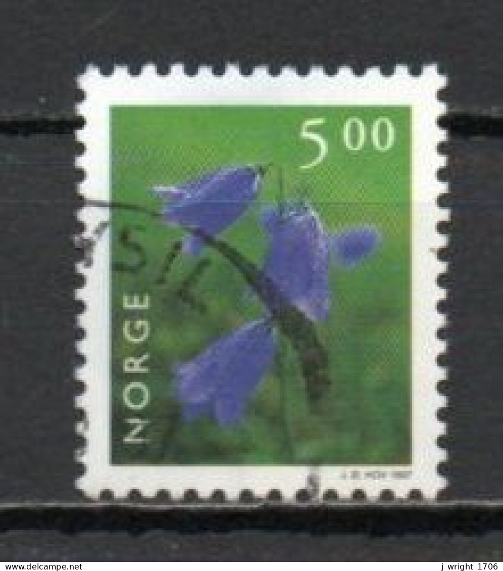 Norway, 1997, Flowers/Harebell, 5.00kr, USED - Usati