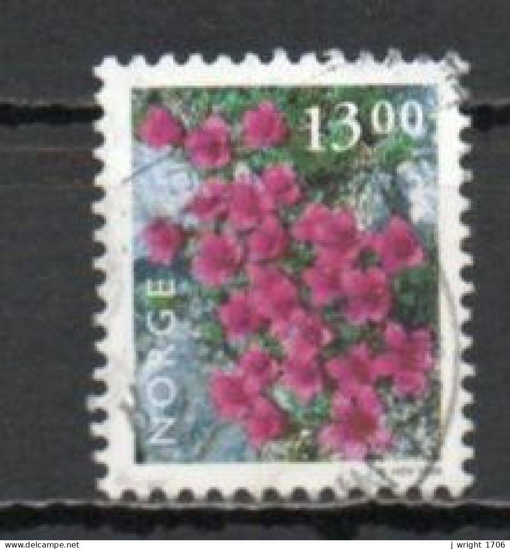 Norway, 1998, Flowers/Saxifrage, 13.00kr, USED - Used Stamps