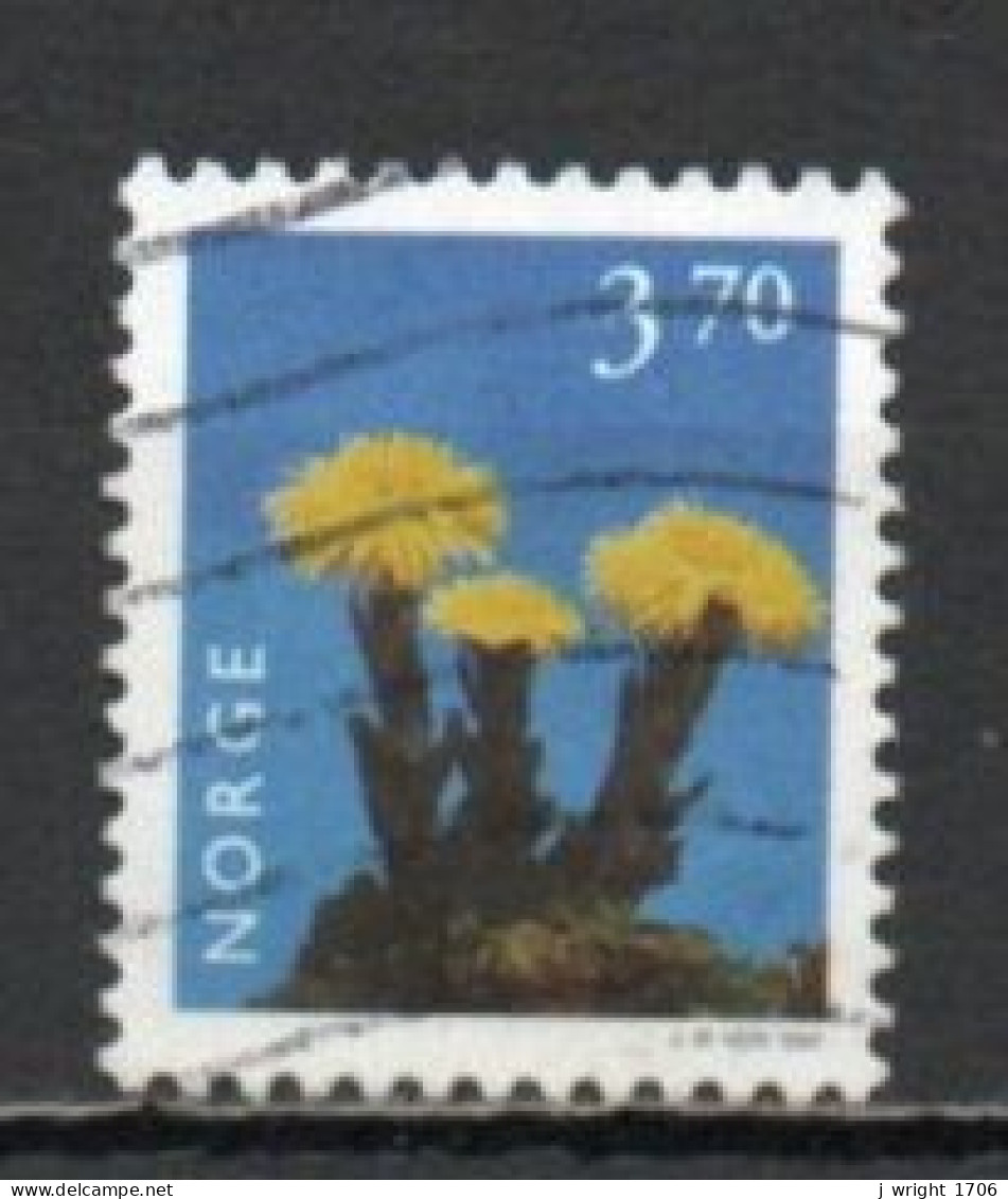 Norway, 1997, Flowers/Coltsfoot, 3.70kr, USED - Gebraucht