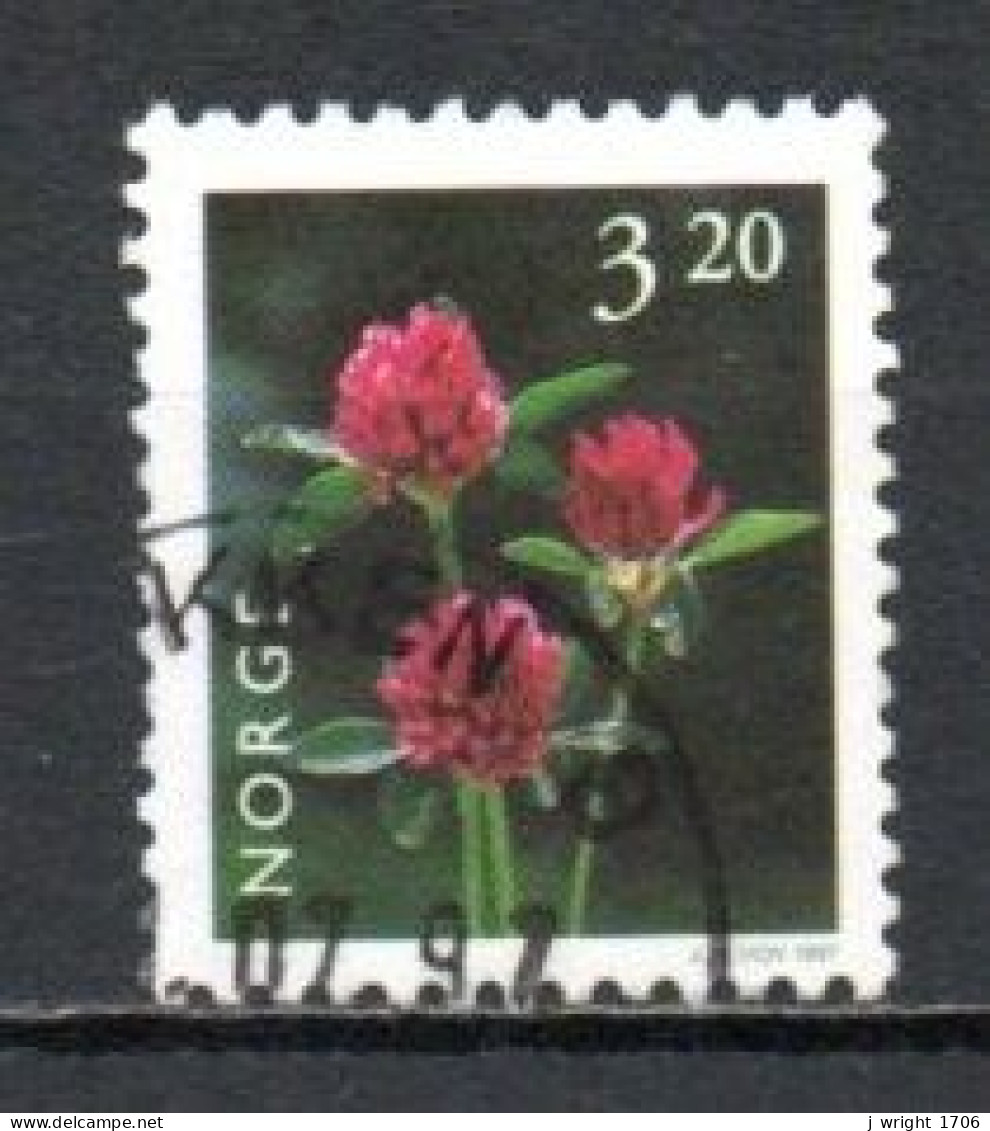 Norway, 1997, Flowers/Red Clover, 3.20kr, USED - Gebruikt