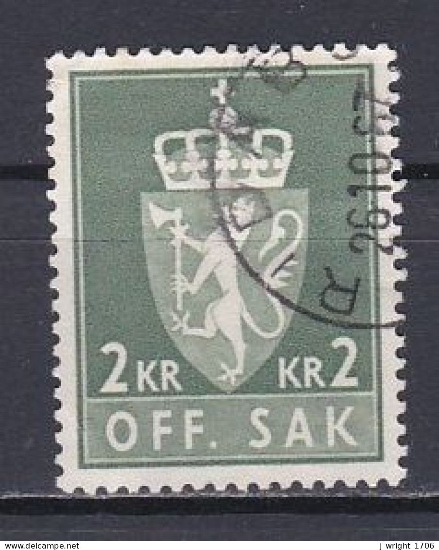 Norway, 1960, Coat Of Arms/Photogravure, 2Kr, USED - Dienstmarken