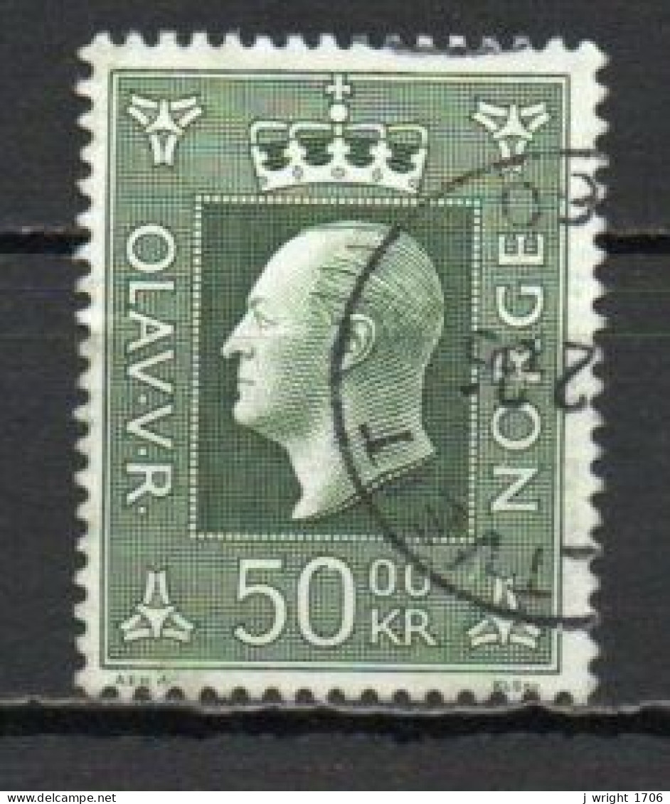 Norway, 1983, King Olav V, 50kr, USED - Used Stamps