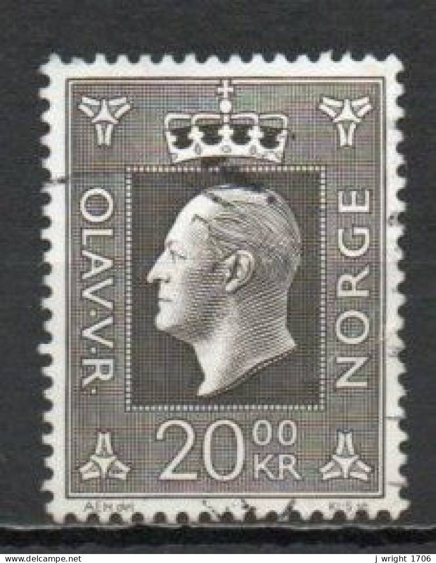 Norway, 1969, King Olav V, 20kr, USED - Gebruikt