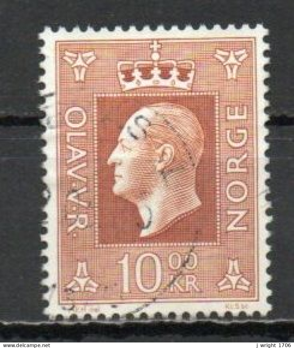 Norway, 1970, King Olav V, 10kr, USED - Gebraucht