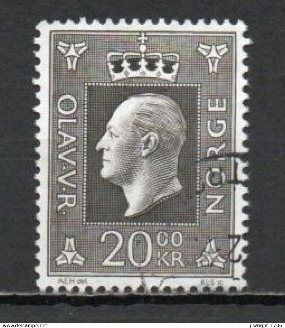 Norway, 1969, King Olav V, 20kr, USED - Gebruikt