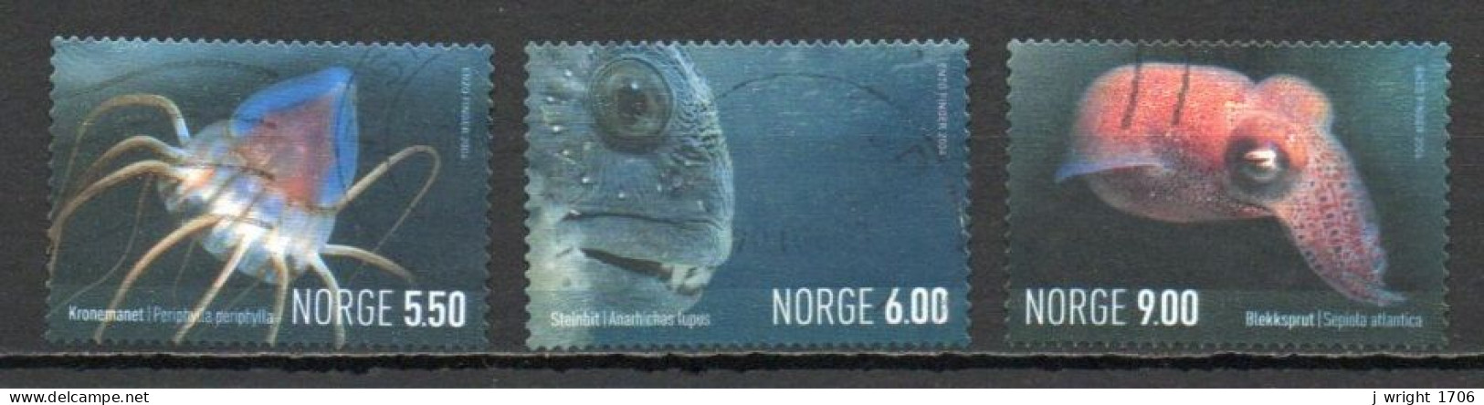 Norway, 2004, Marine Life, Set, USED - Usados