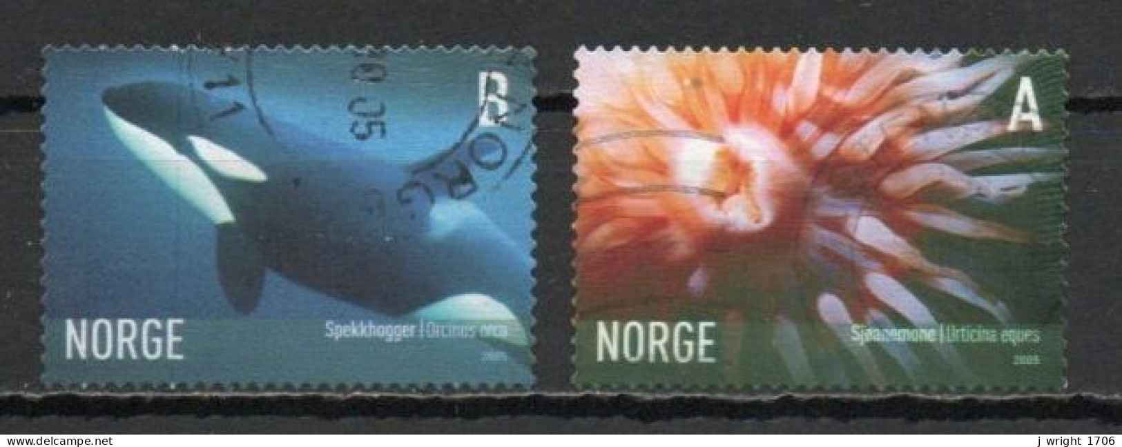 Norway, 2005, Marine Life, Set, USED - Gebruikt