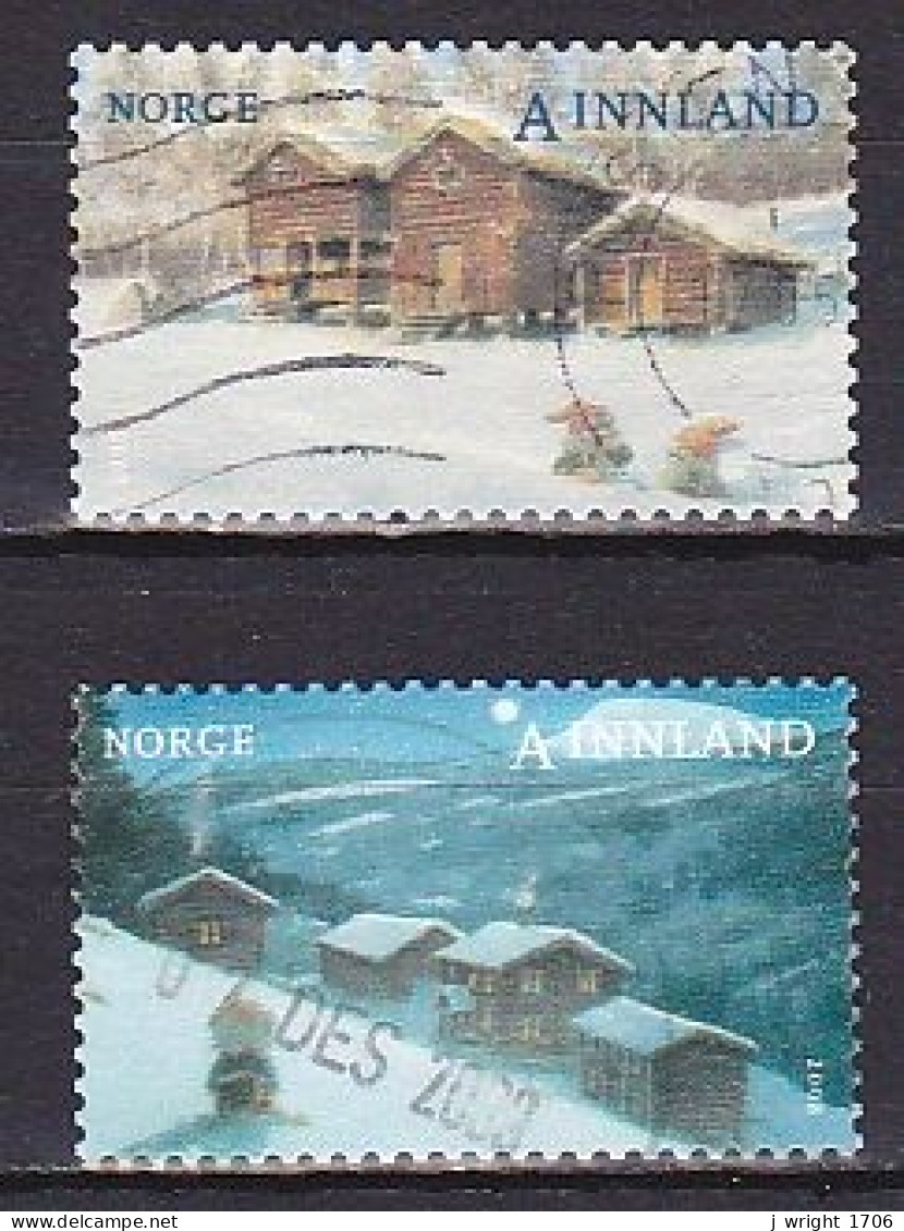 Norway, 2008, Christmas, Set, USED - Gebraucht