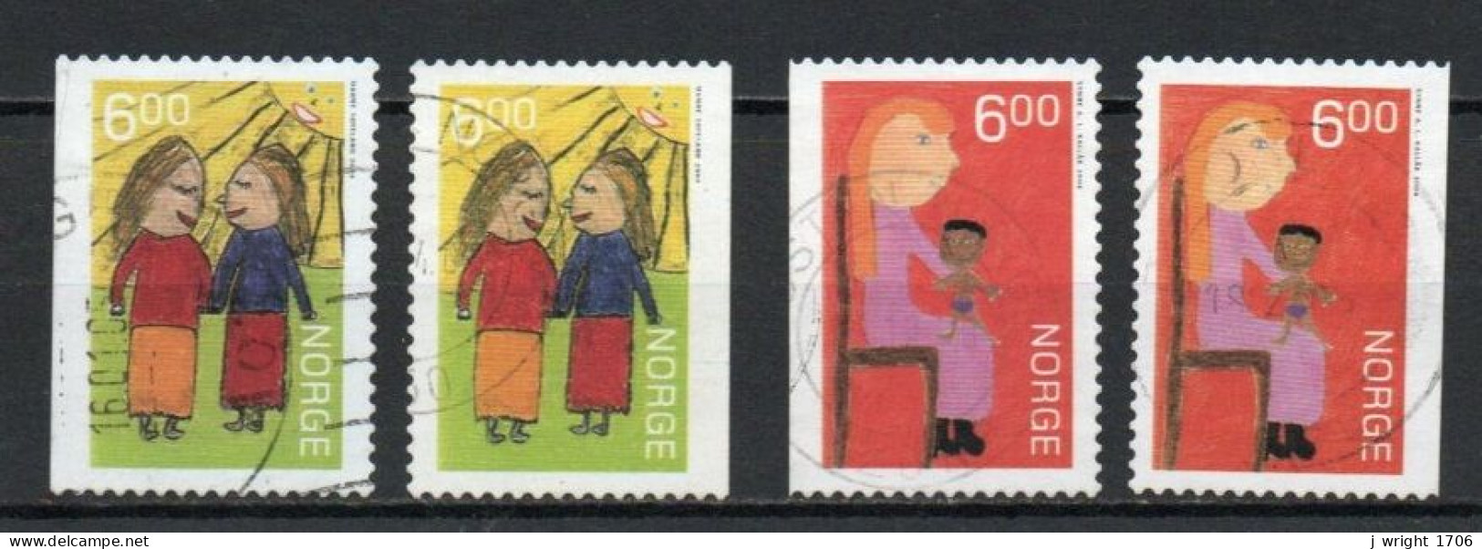 Norway, 2004, Christmas, Set, USED - Usados