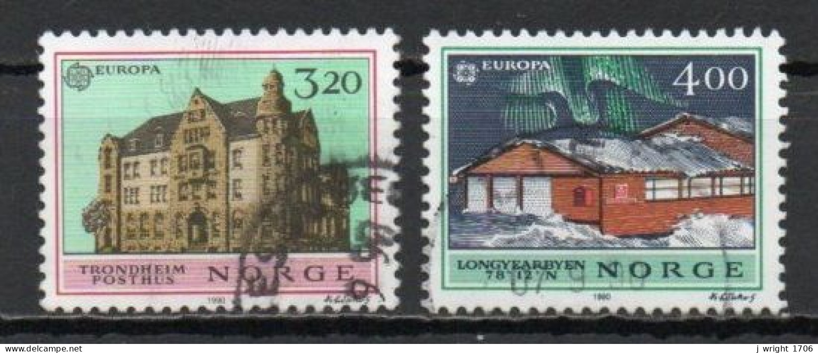Norway, 1990, Europa CEPT, Set, USED - Gebruikt