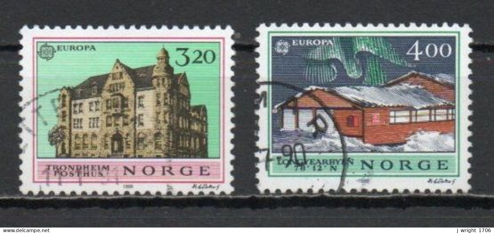 Norway, 1990, Europa CEPT, Set, USED - Oblitérés