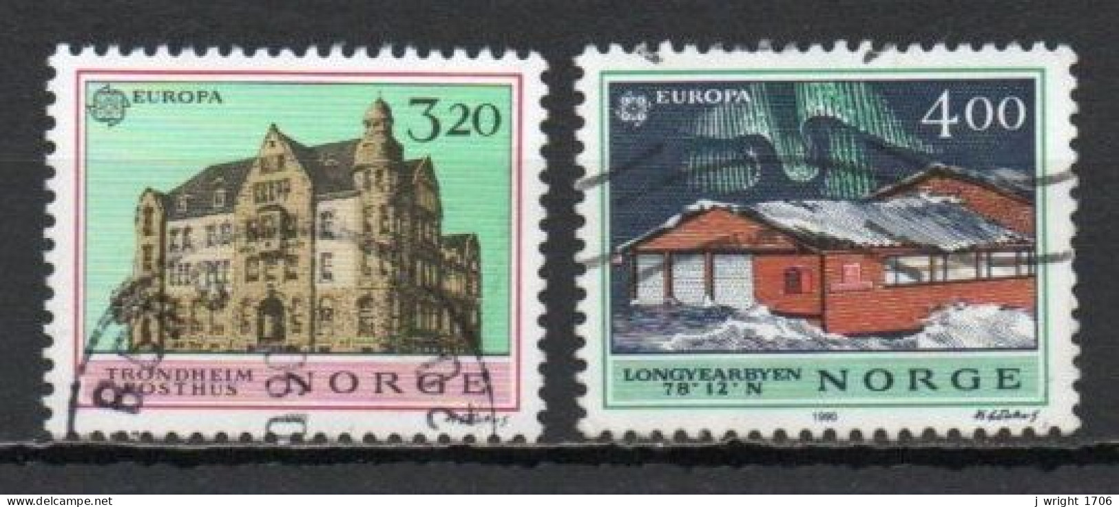 Norway, 1990, Europa CEPT, Set, USED - Usados