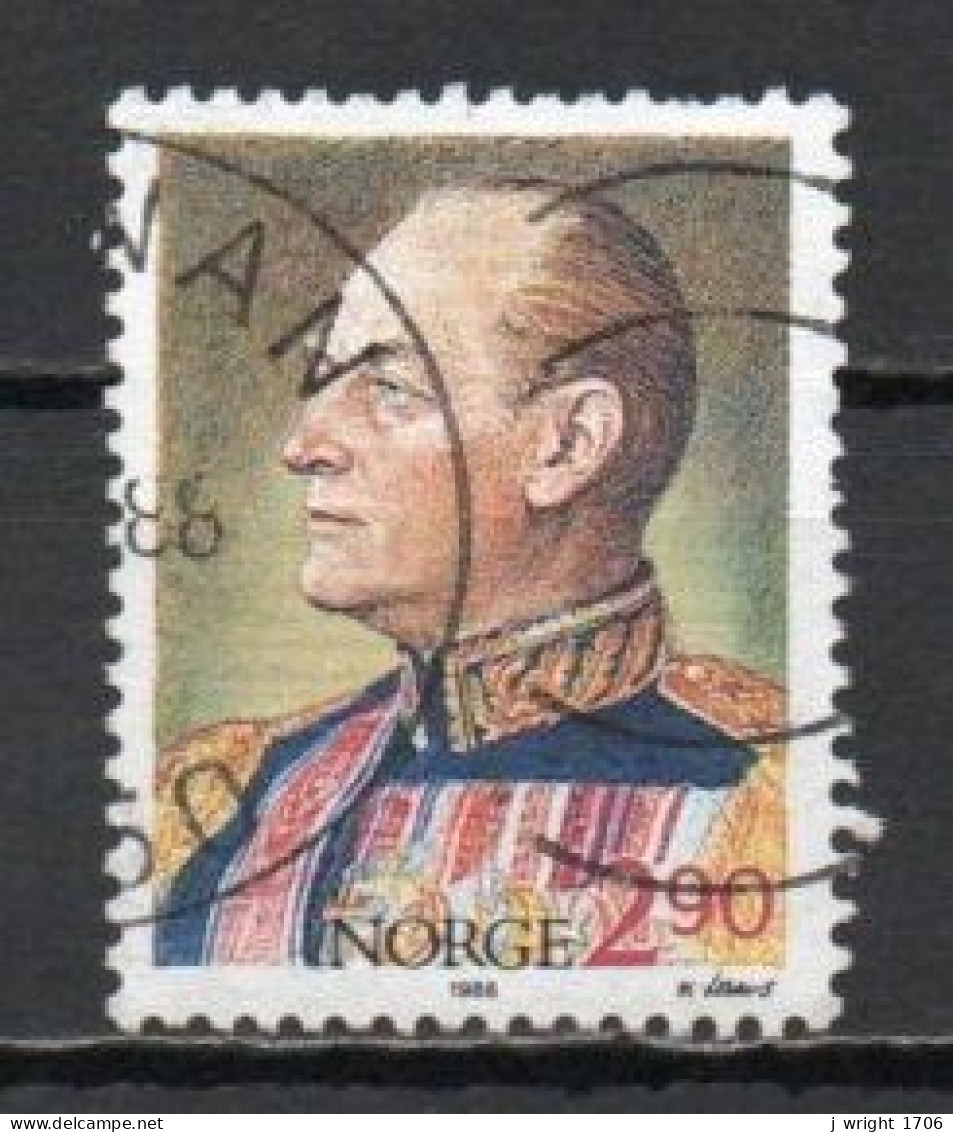Norway, 1988, King Olav V, 2.90kr, USED - Used Stamps