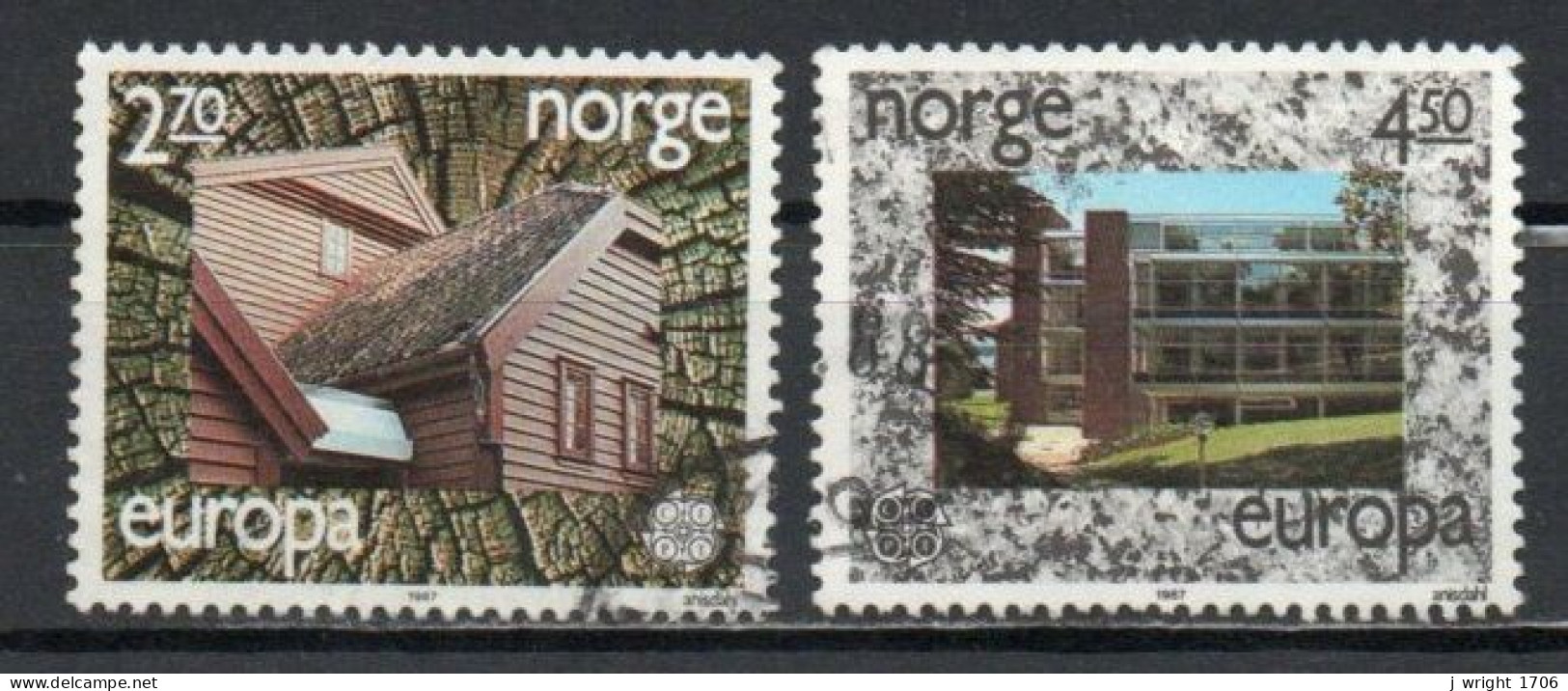 Norway, 1987, Europa CEPT, Set, USED - Usati