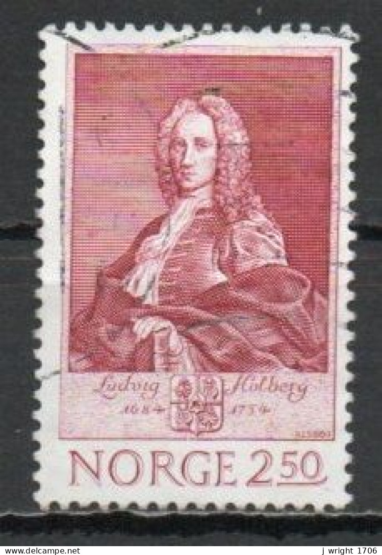 Norway, 1984, Ludvig Holberg, 2.50kr, USED - Gebraucht