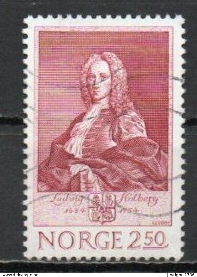 Norway, 1984, Ludvig Holberg, 2.50kr, USED - Used Stamps