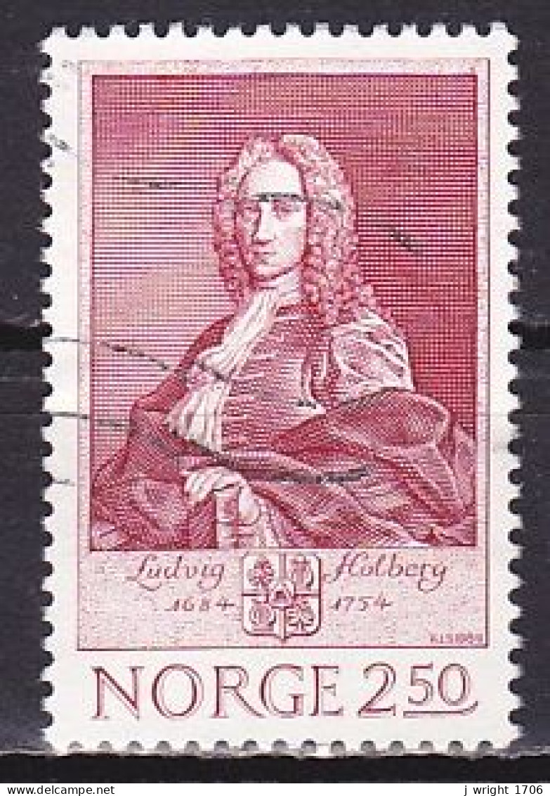 Norway, 1984, Ludvig Holberg, 2.50kr, USED - Used Stamps