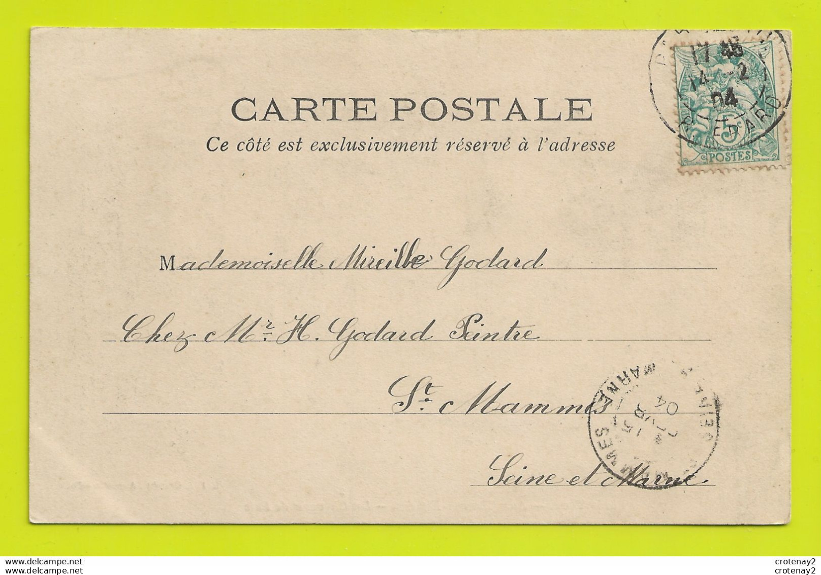 75 PARIS VECU Aux Champs Elysées Les Chevaux De Bois En 1904 Manège Chien VOIR DOS Non Séparé - Champs-Elysées